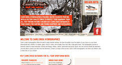 Desktop Screenshot of camocreekhydrographics.com